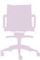 AURA Кресло со средней спинкой на крестовине (сетка)