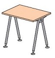 Стол без царги JM-1200/740-t Размер